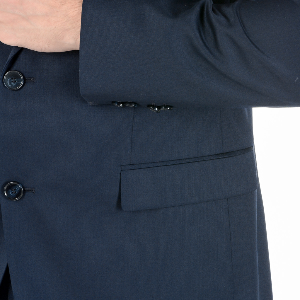 Abito da uomo Hugo Boss blu scuro AERON HAMEN