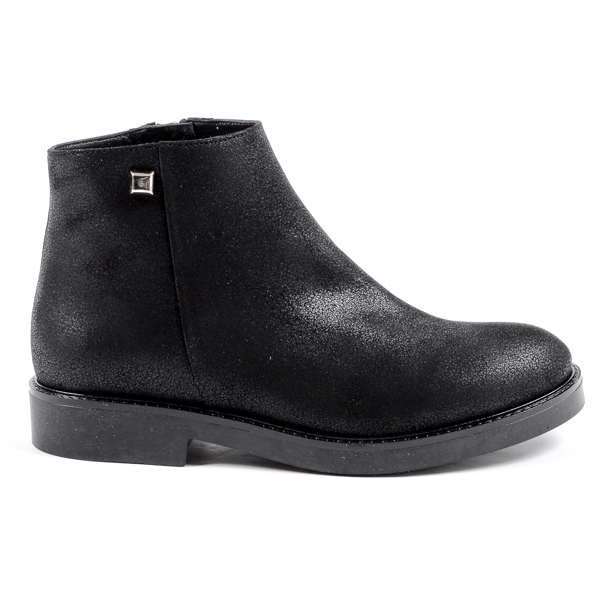 V 1969 Italia Stivaletto da donna nero TILLY
