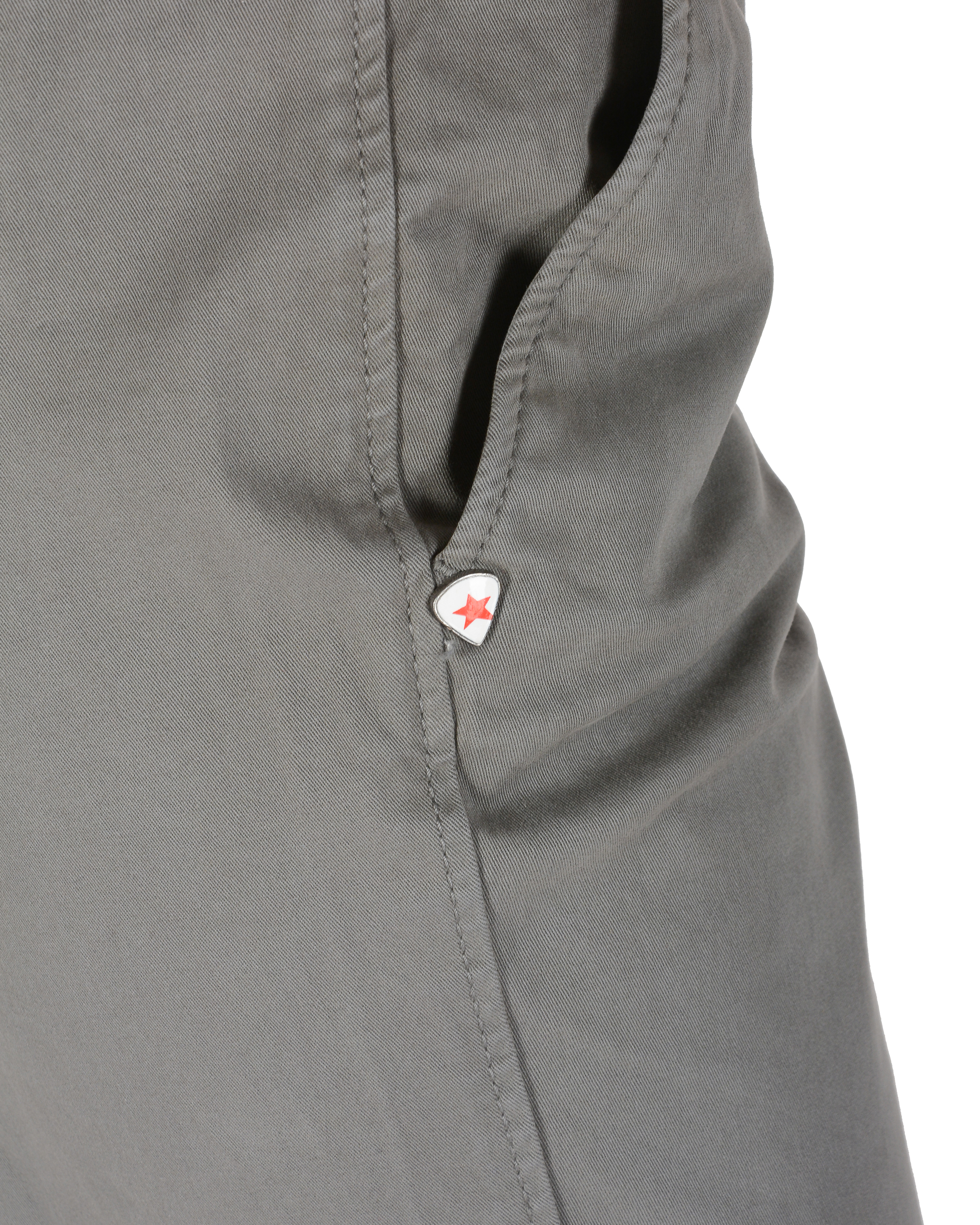 Pantaloni da donna Andrew Charles Regular Fit YOKO GREY