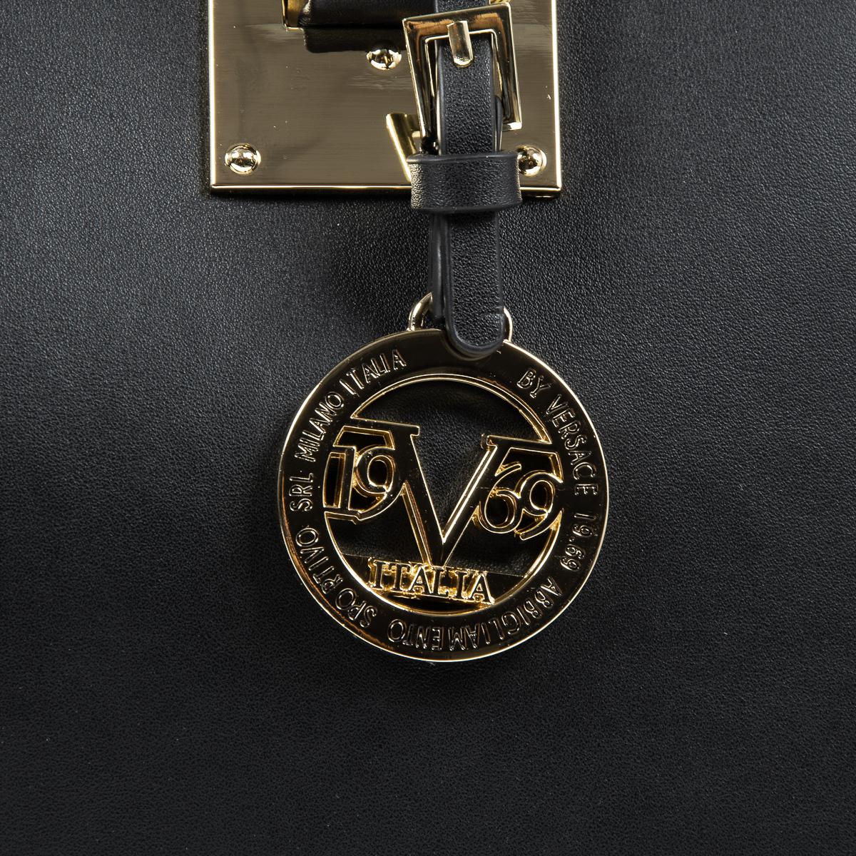 V 1969 Italia Borsa da donna nera LISA