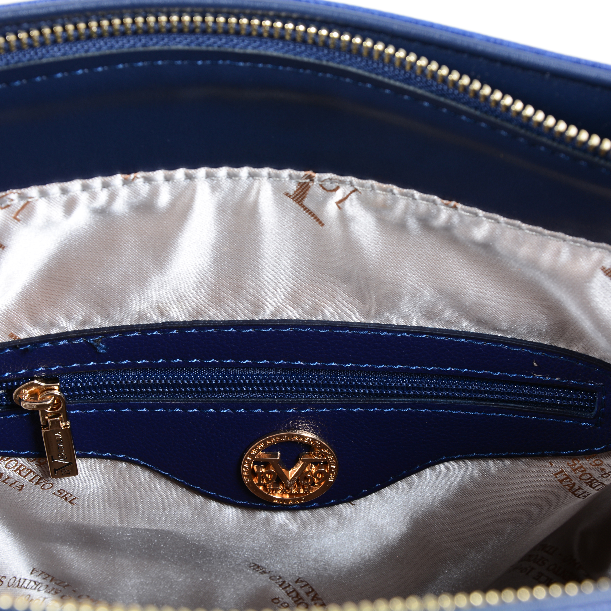 V 1969 Italia Borsa da donna blu scuro PORTO