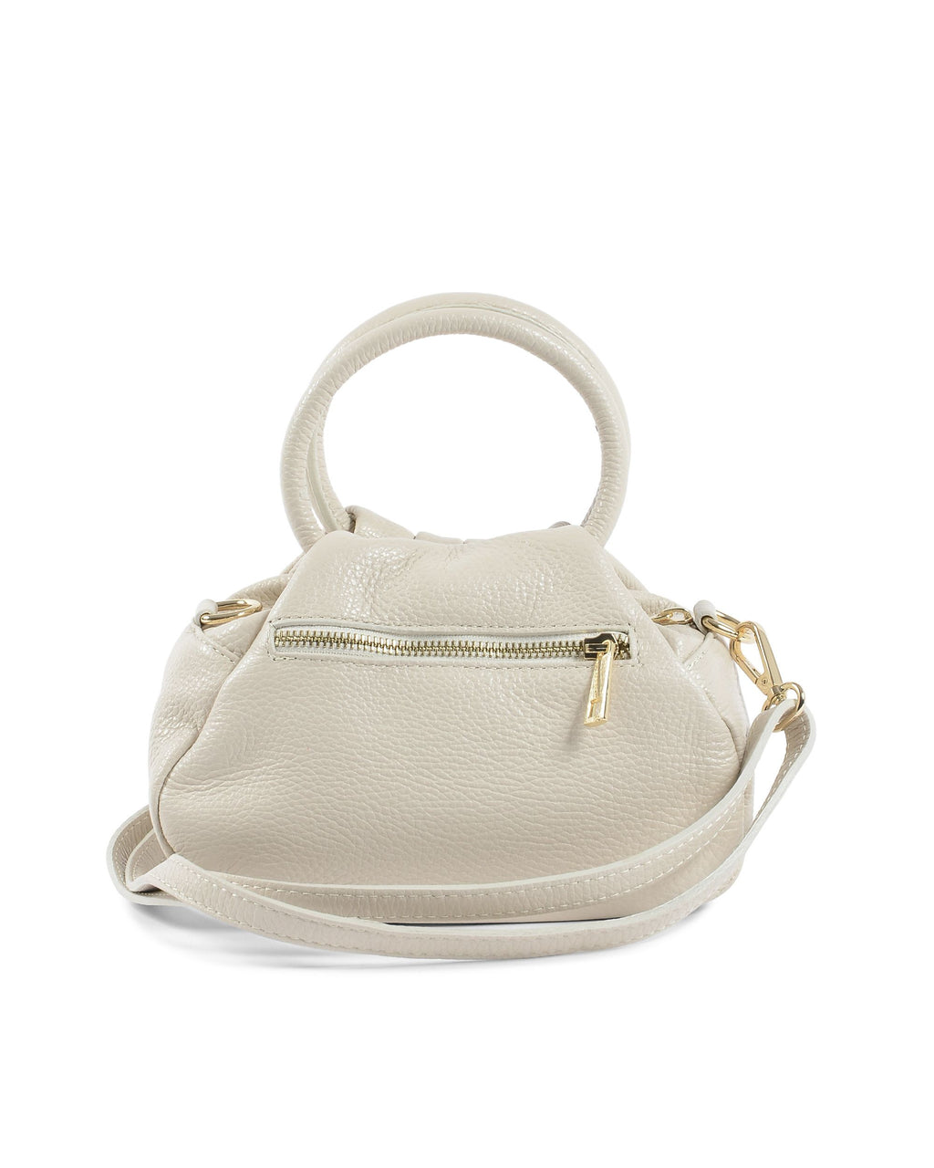 Mini Borsa Da Donna V Italia Bianco Sporco 10311 DOLLARO LATTE