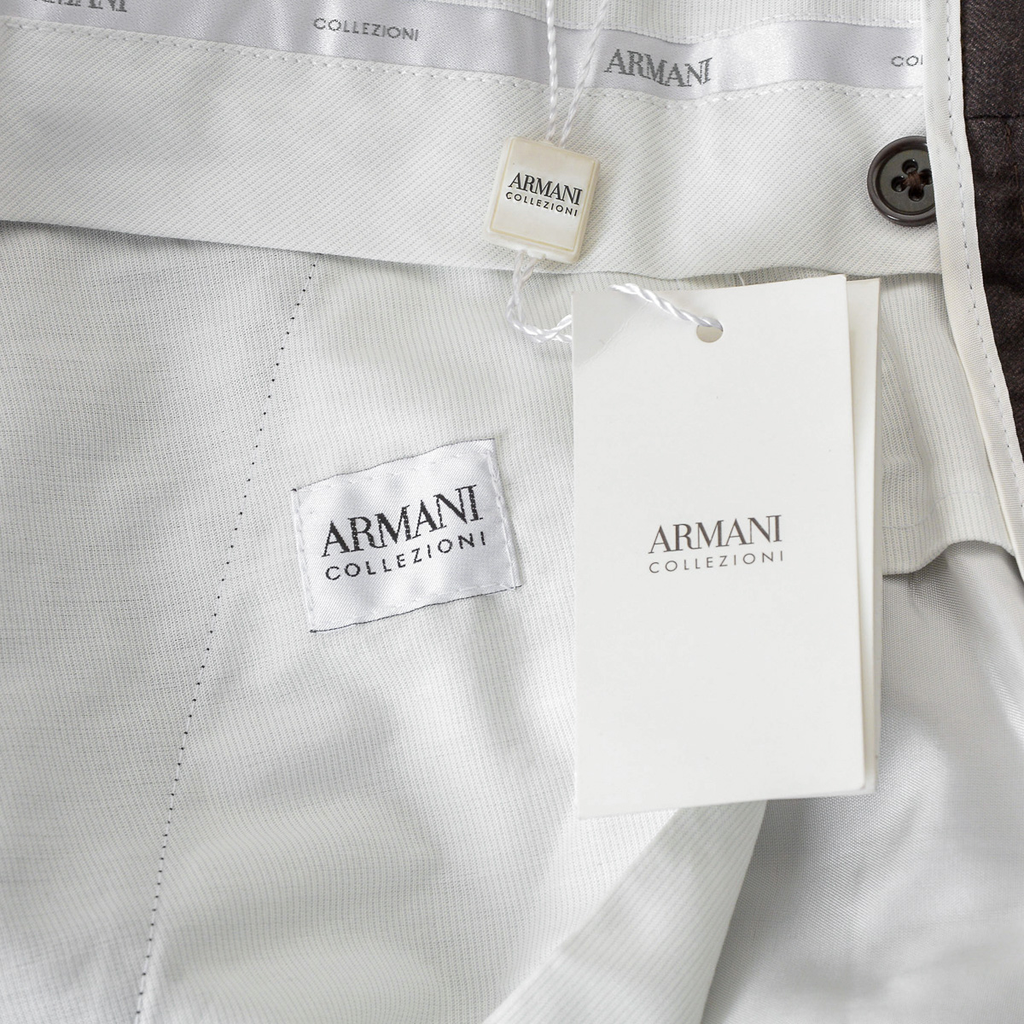 Pantaloni Armani Collezioni Uomo Grigi