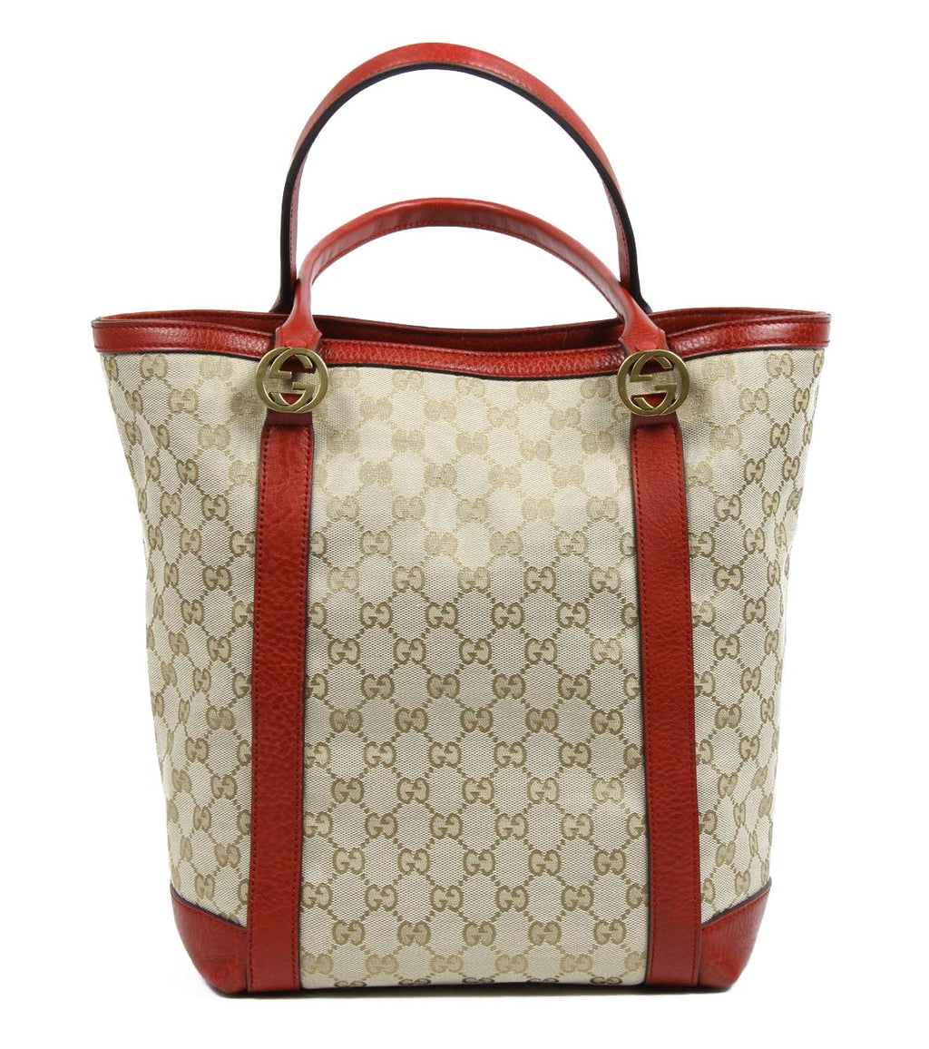 Gucci Tote a due manici con logo GG 342591 543014