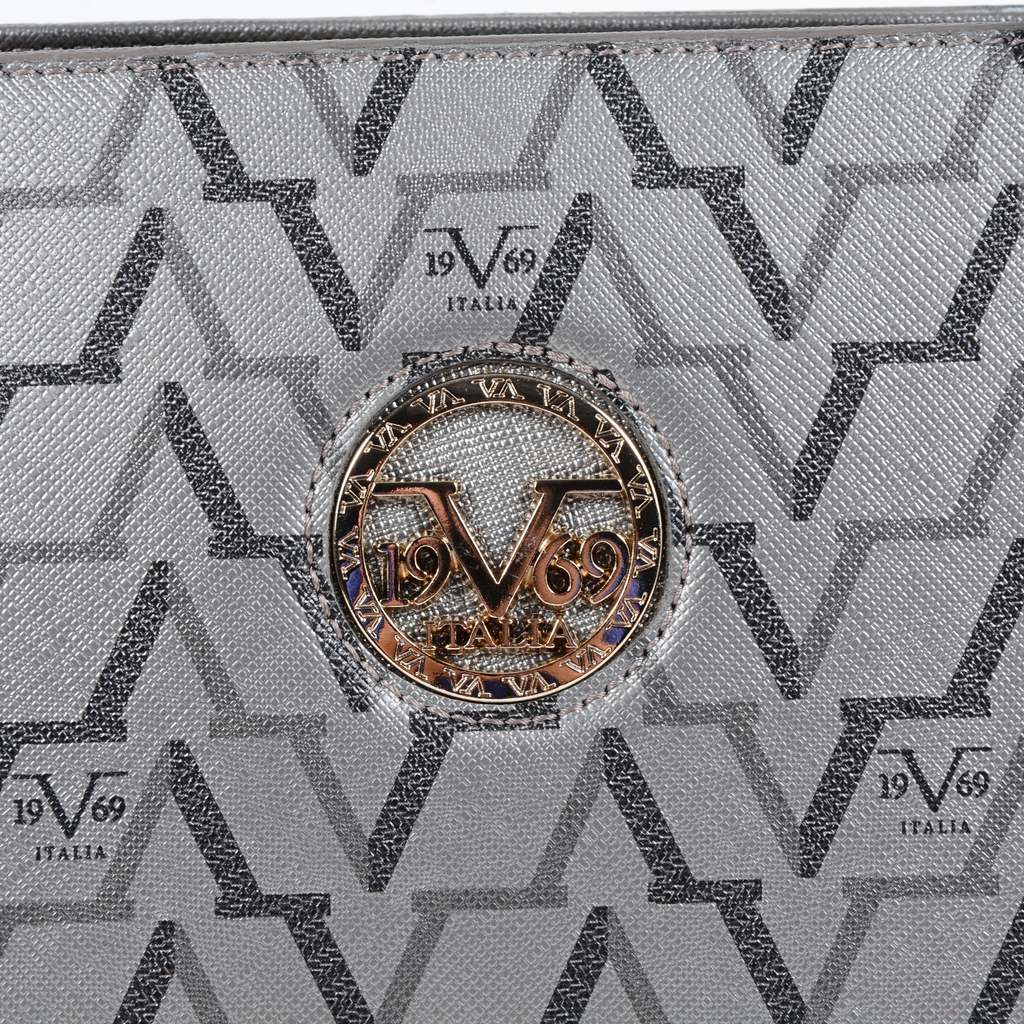 19V69 Italia Borsa da donna argento 3604 SILVER