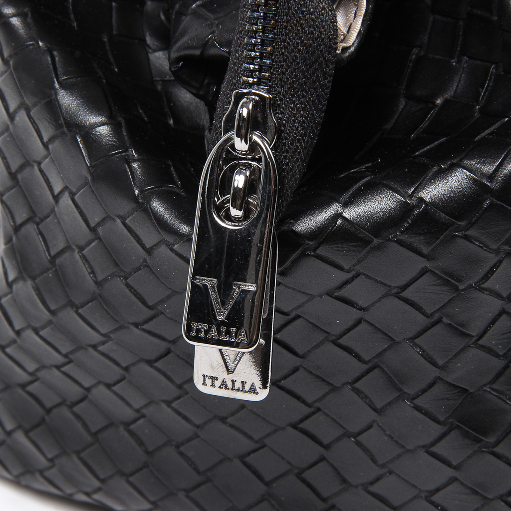 V 1969 Italia Borsa da uomo nera WILLY