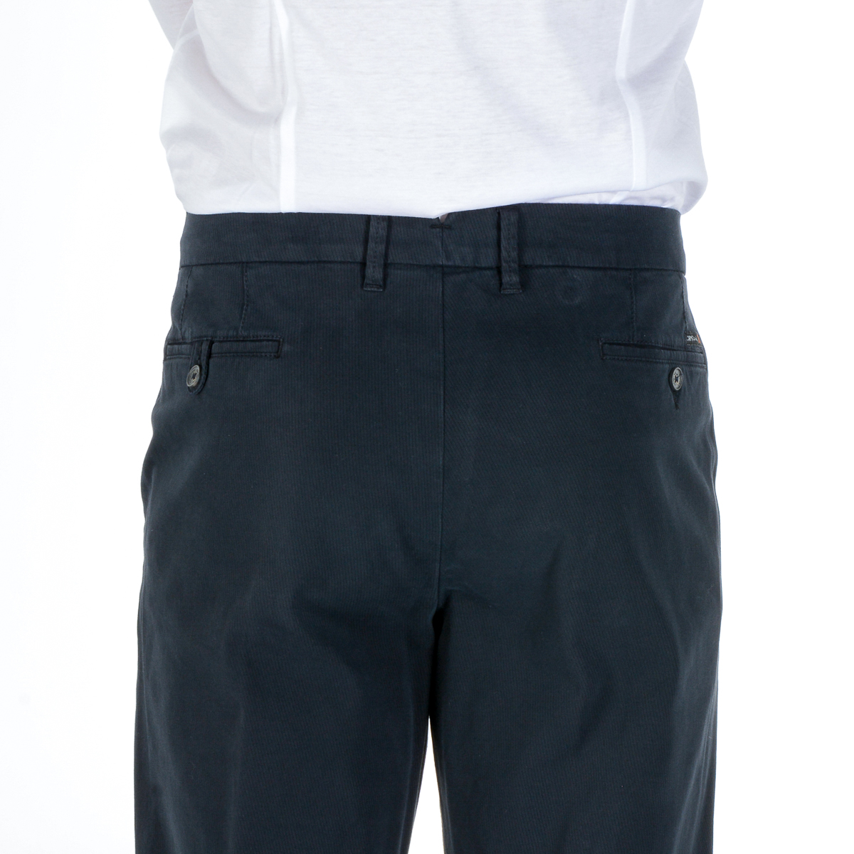 Corneliani Pantaloni Uomo Blu Scuro