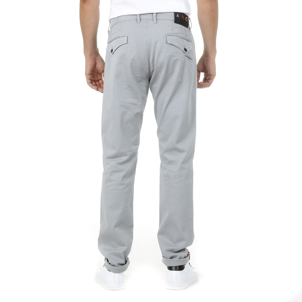 Pantaloni da uomo Andrew Charles grigio chiaro AMARA