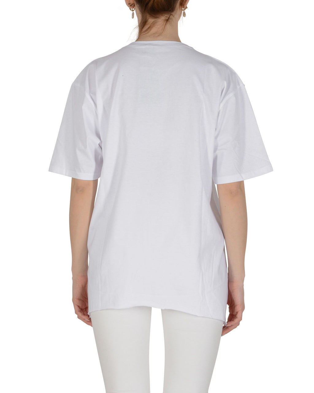 19V69 Italia T-Shirt Donna Bianca SMILE WHITE