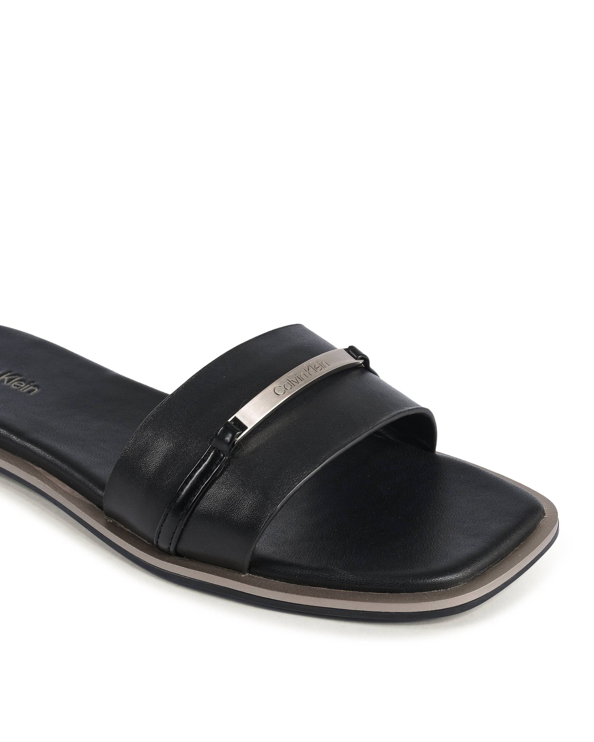 Calvin Klein Sandalo da donna nero HW0HW02011BEH