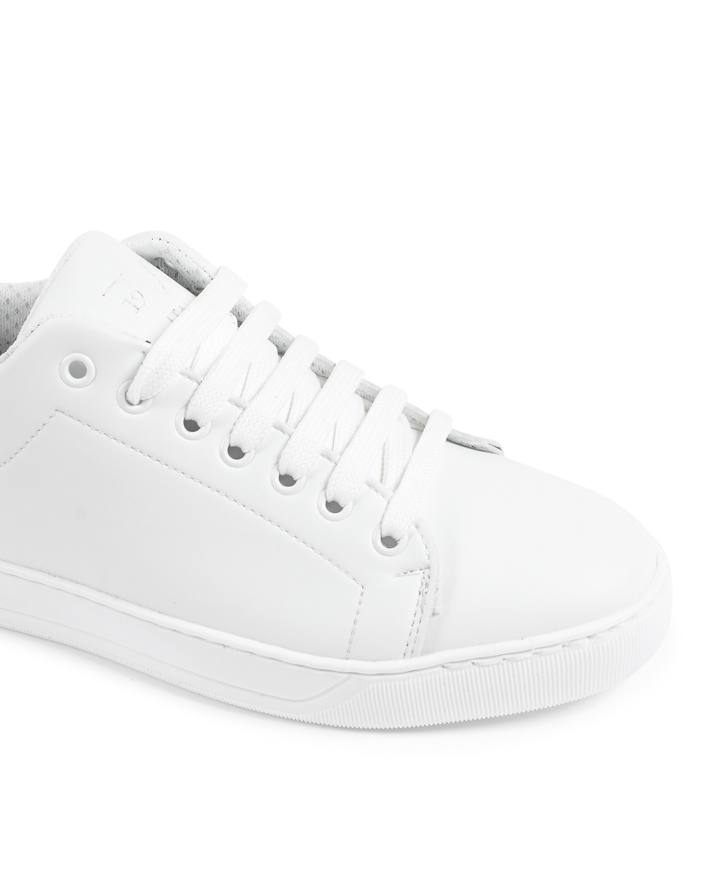 Sneaker Uomo 19V69 Italia Bianco Nero 2120 PELLE BIANCO PELLE NERO