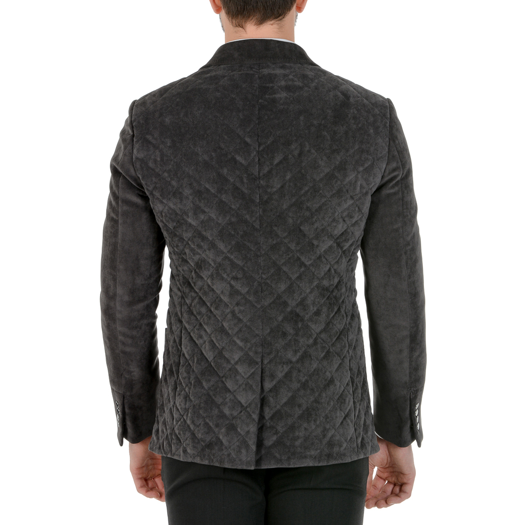 Corneliani Giacca Uomo Maniche Lunghe Grigio Scuro