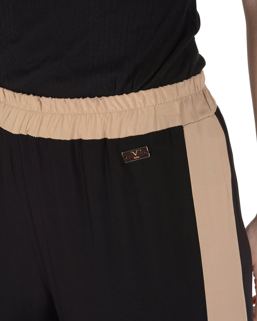 19V69 Italia Pantalone Donna Multicolor PANTALONE MONACO CAMMELLO NERO