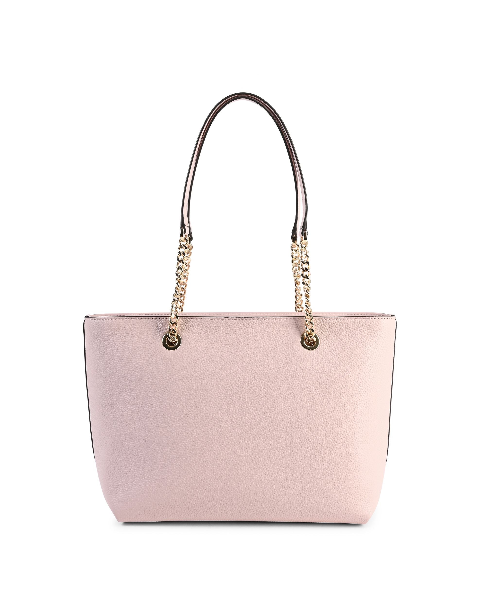 Borsa tote con catena e cerniera frontale di medie dimensioni Michael Kors 35F2GTTT2L POWDER BLUSH
