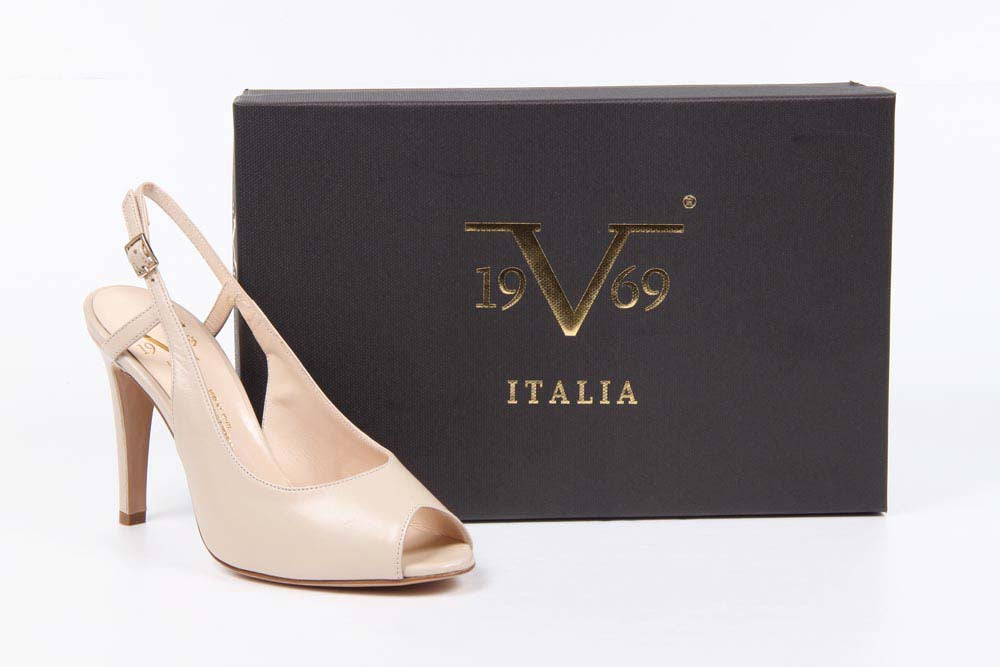 Sandalo Slingback da Donna V 1969 Italia 5616 VAL95 PE ELIOS15CRF CAPRETTO ELIOS CRETA