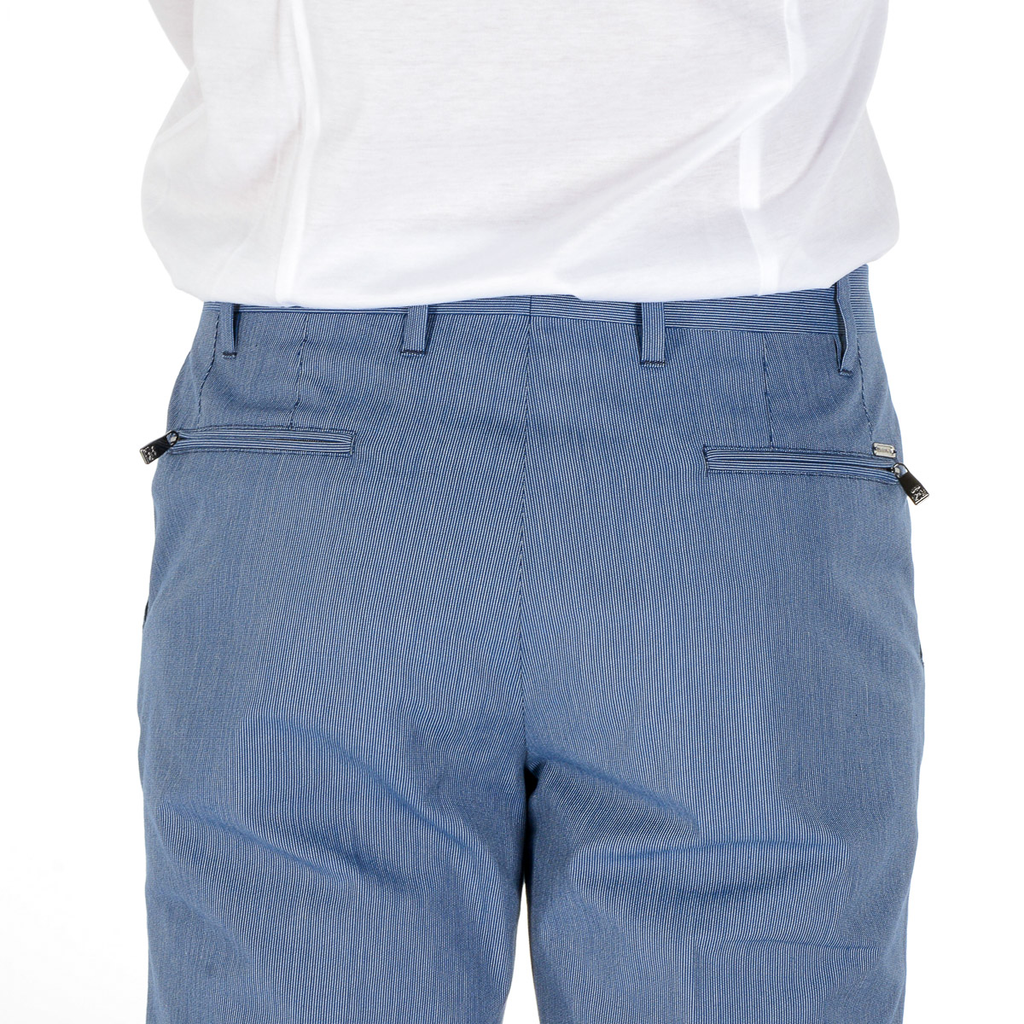Corneliani Pantaloni Uomo Azzurro