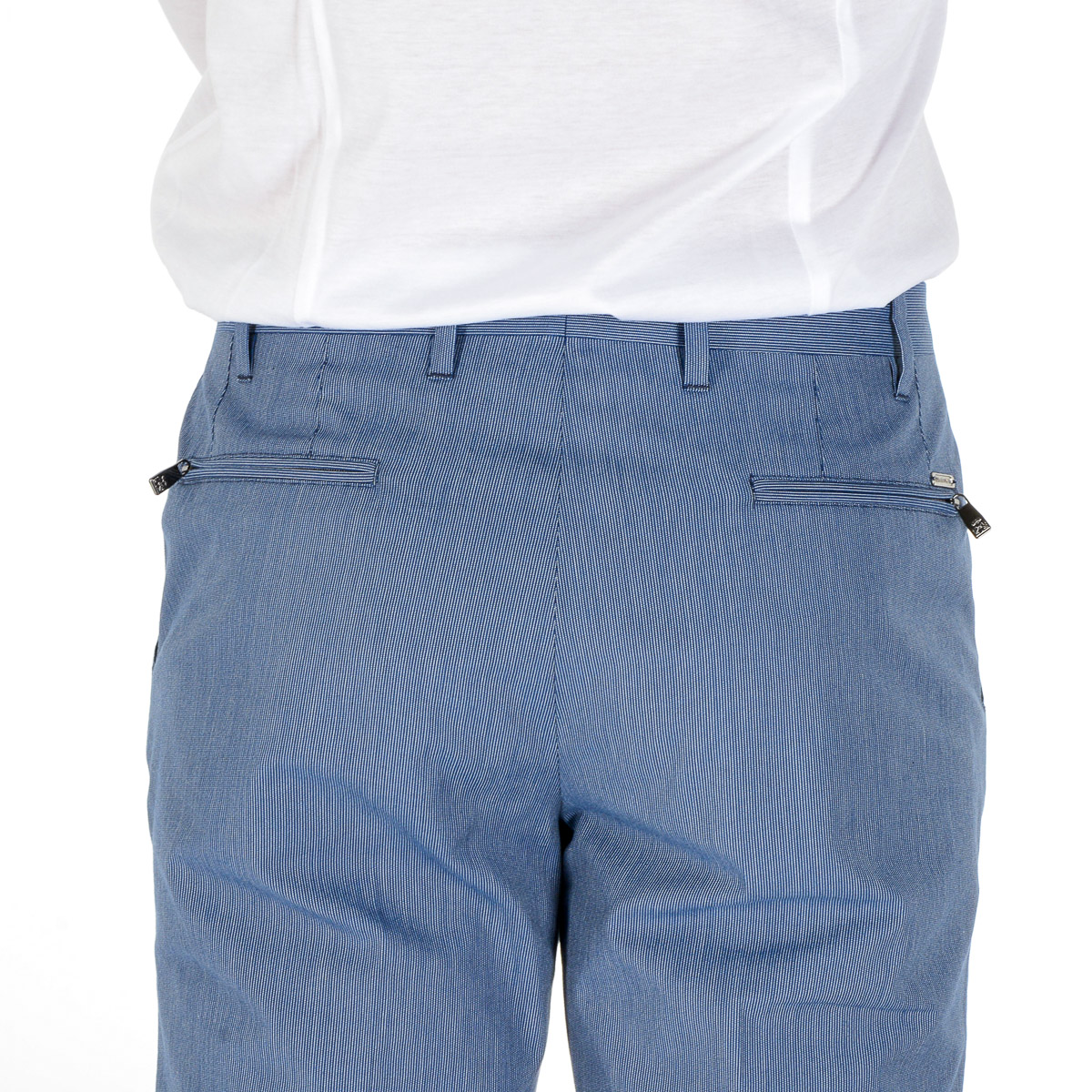Corneliani Pantaloni Uomo Azzurro