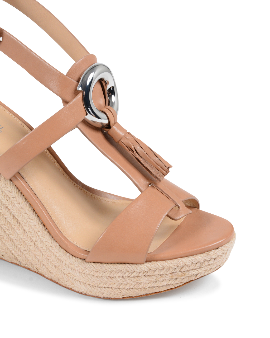 Sandalo con zeppa da donna Michael Kors color cuoio DARIEN