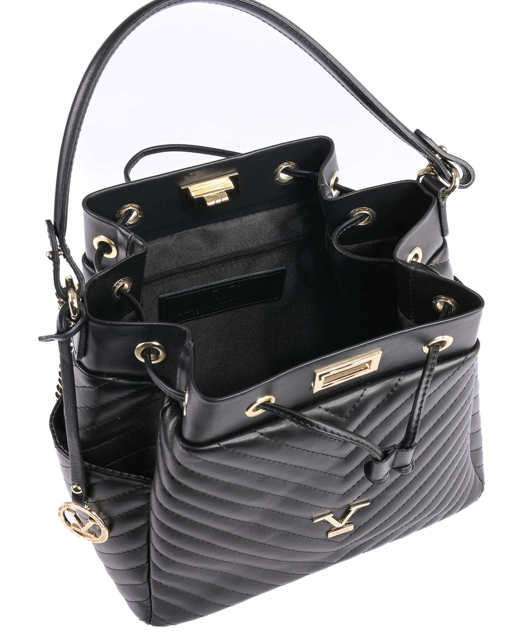 V Italia Borsa da donna BH10272 52 N SAUVAGE NERO