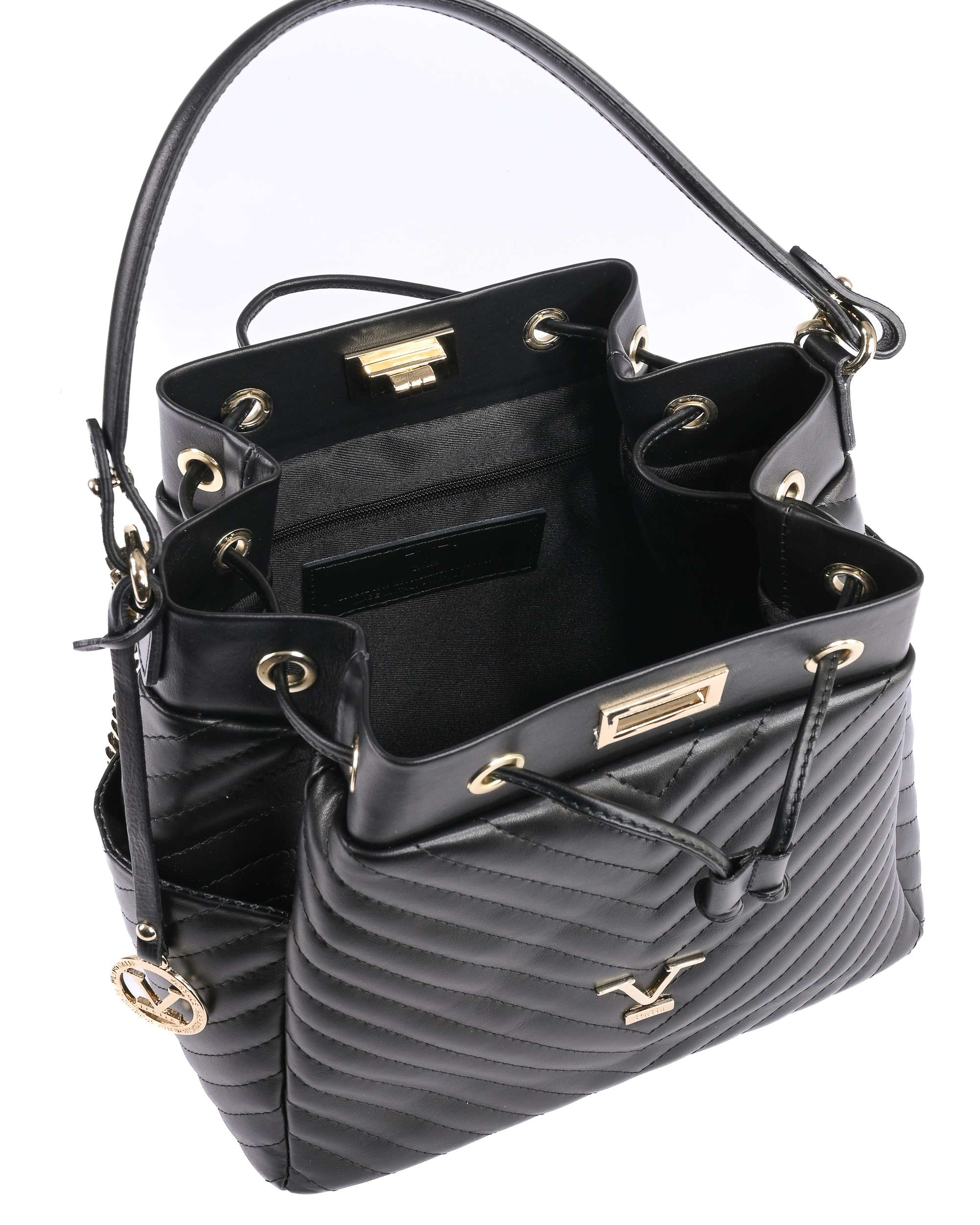 V Italia Borsa da donna BH10272 52 N SAUVAGE NERO