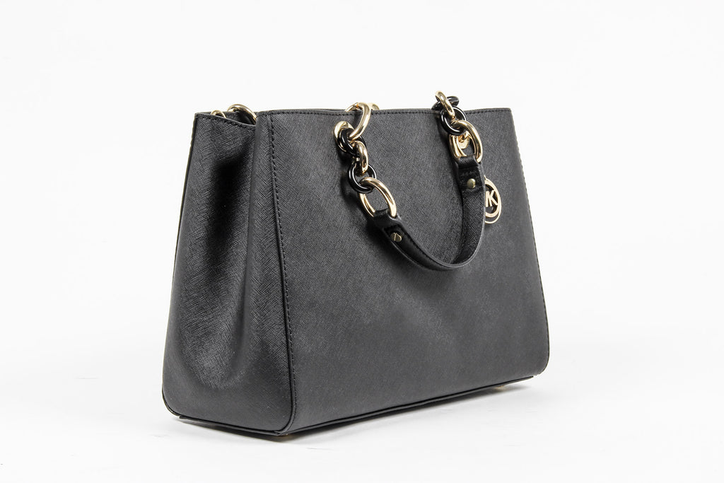 Borsa a mano Michael Kors Cynthia in pelle media da donna