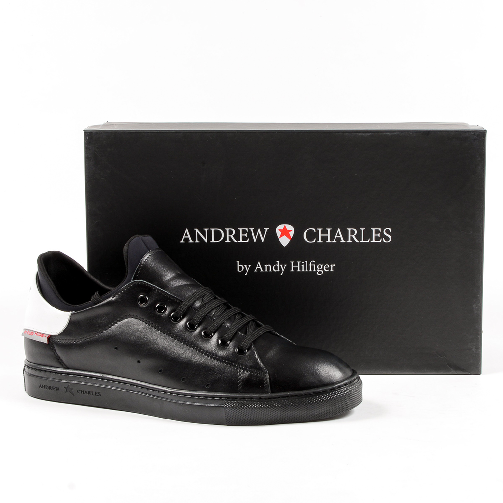 Andrew Charles Sneaker da uomo nere KANIE