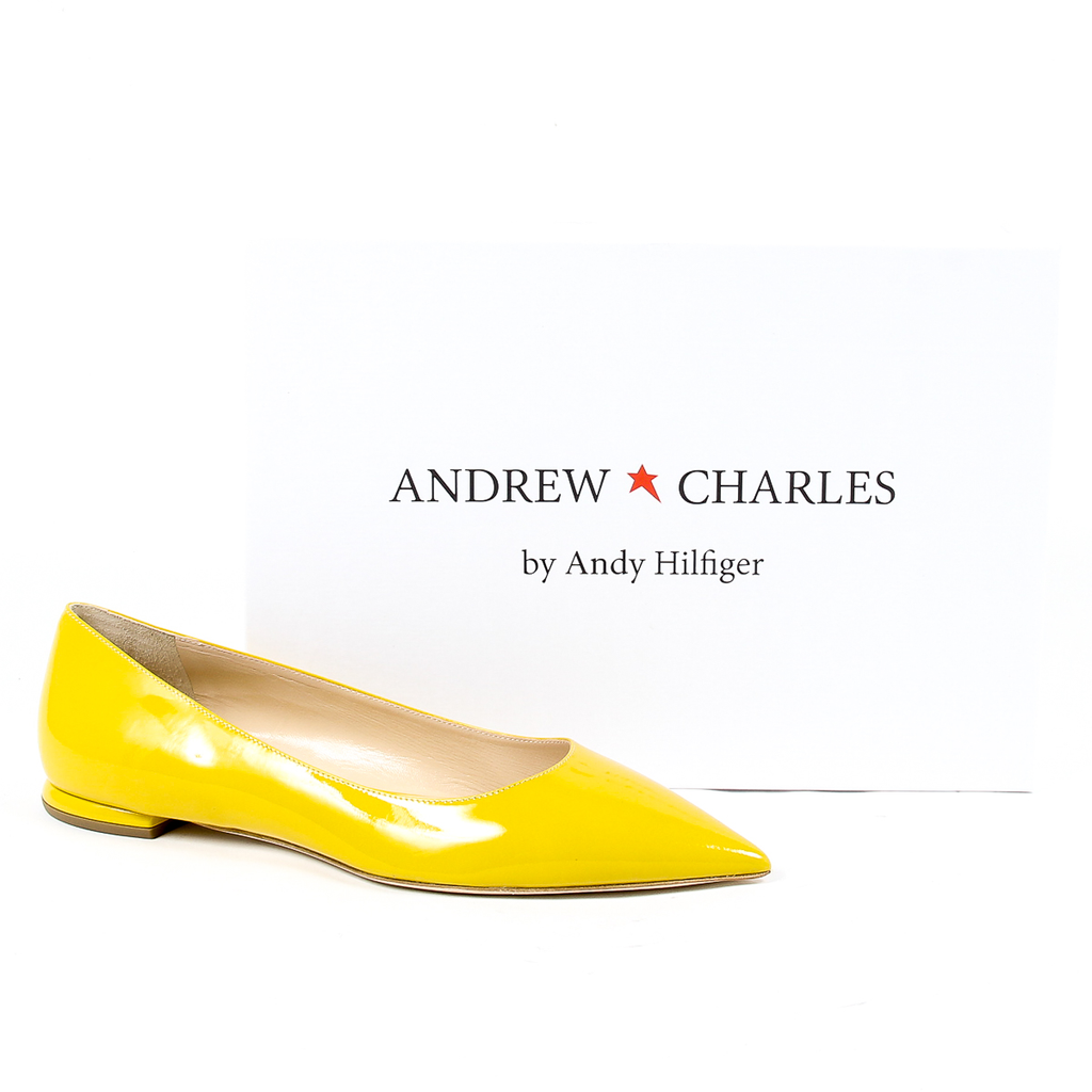 Andrew Charles Ballerina da donna gialla SONIA