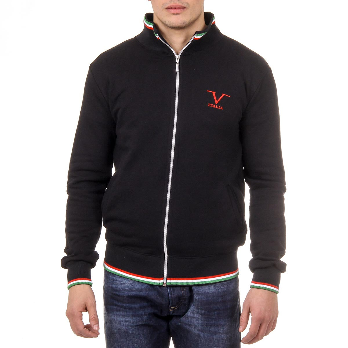V 1969 Italia Maglione Uomo ART. 4470 NERO