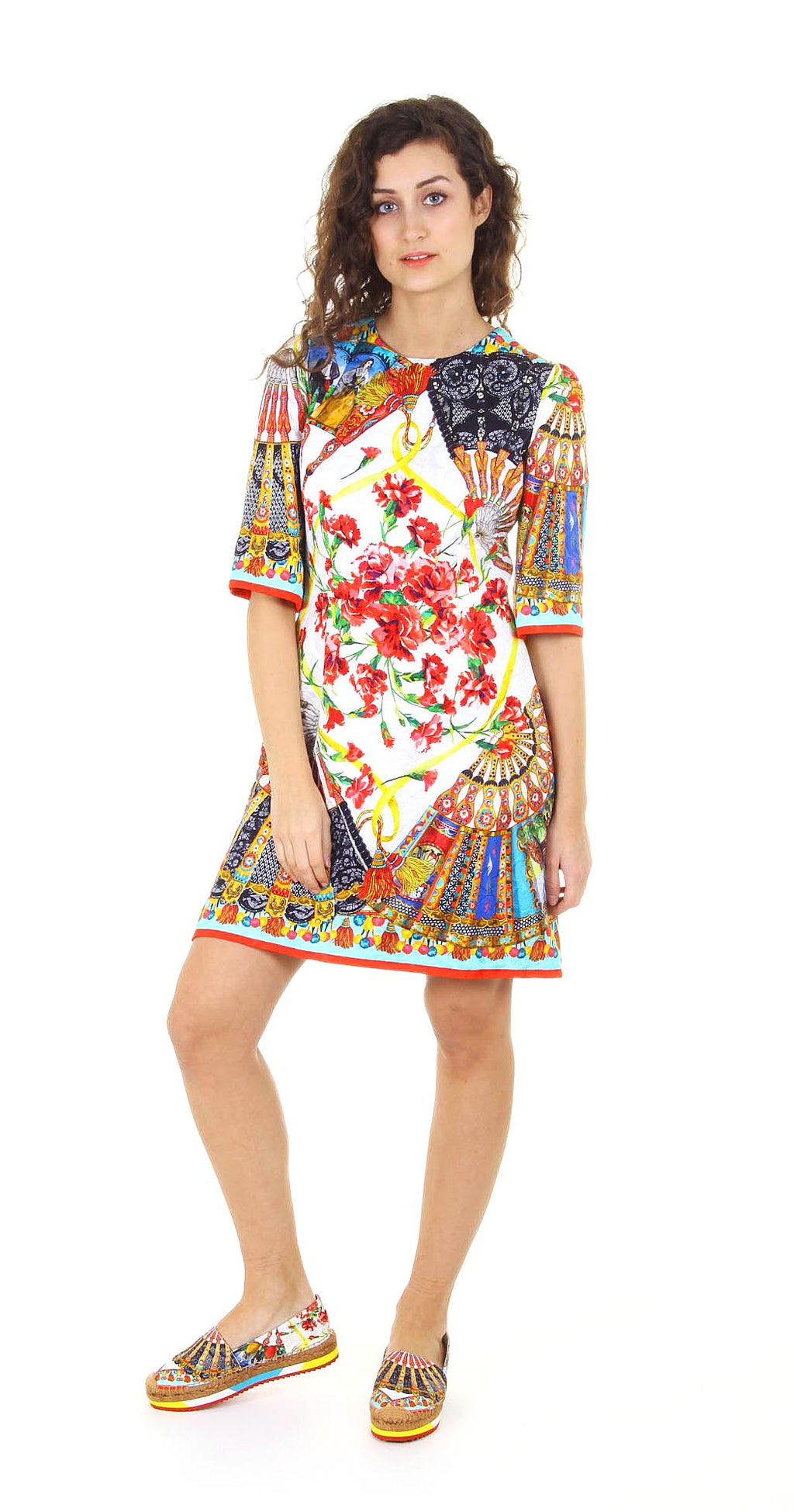 Abito da donna Dolce & Gabbana Carretto Siciliano F6OS8T FPMQL X0800