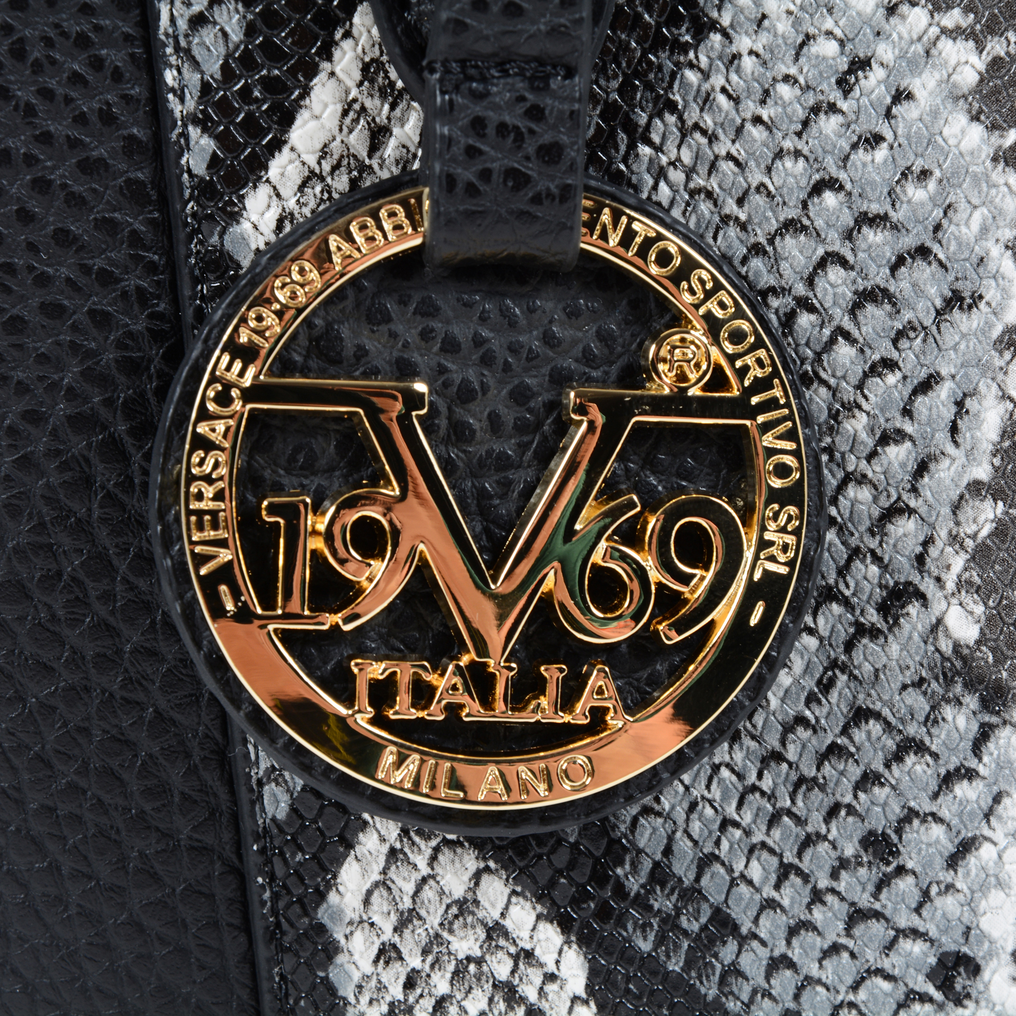 V 1969 Italia Borsa da donna nera KIEV