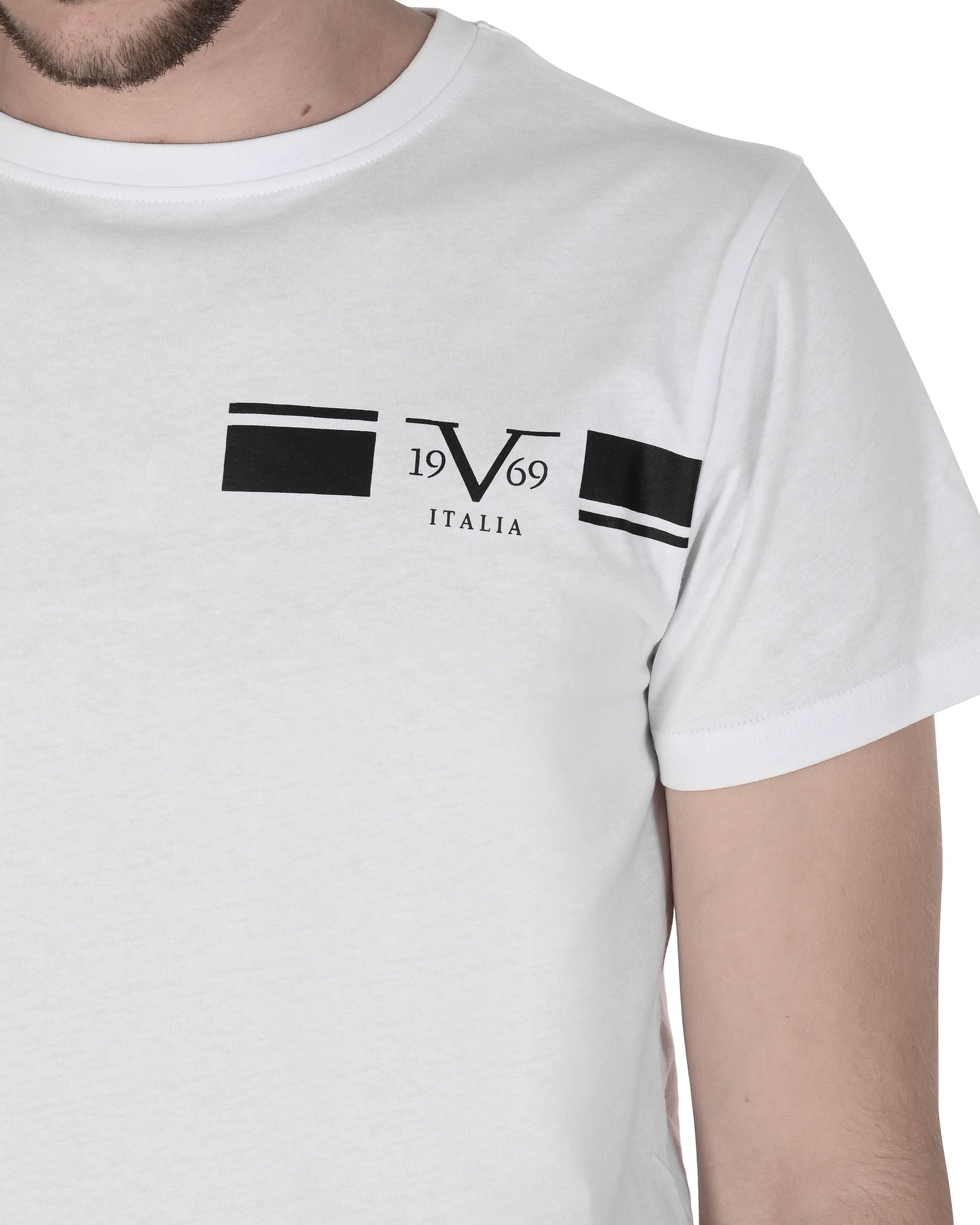 19V69 Italia T-Shirt Uomo VSC1MTS05 BIANCO