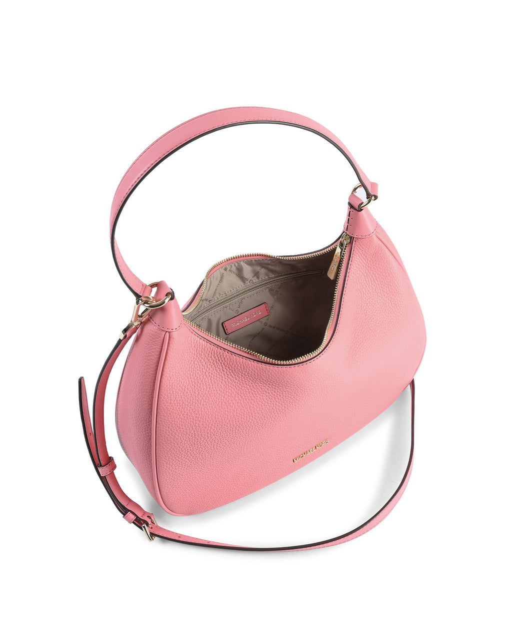 Borsa a tracolla grande Hobo di Michael Kors 35R3G4CH3L TEA ROSE