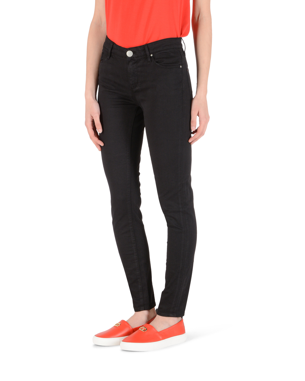Pantaloni da donna Andrew Charles Slim Fit CLAIRE BLACK