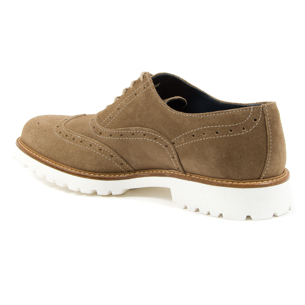 Andrew Charles Scarpe Brogue da Uomo Taupe LUIS