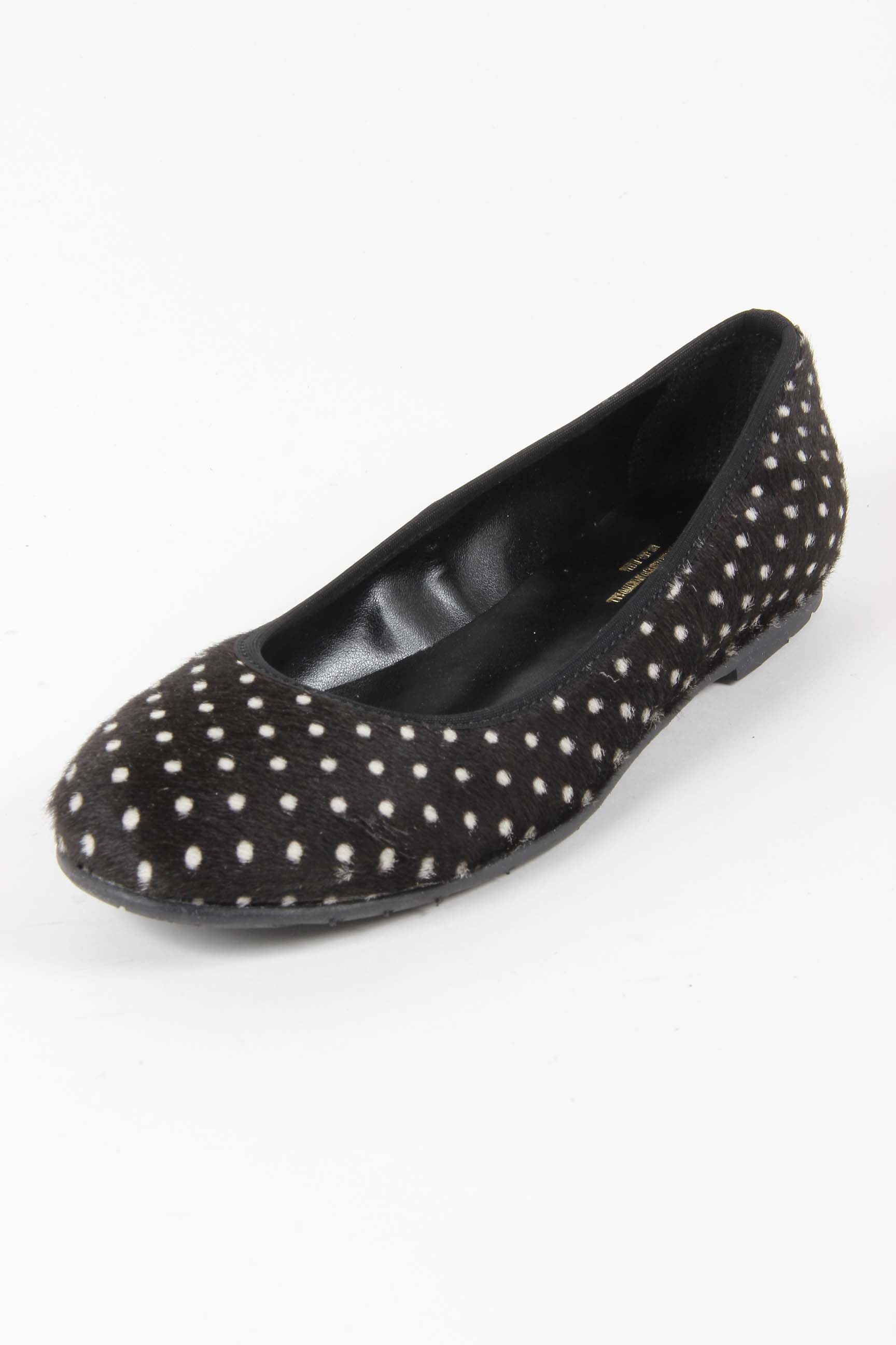 V 1969 Italia Ballerina da donna E08 CAVALLINO POIS NERO