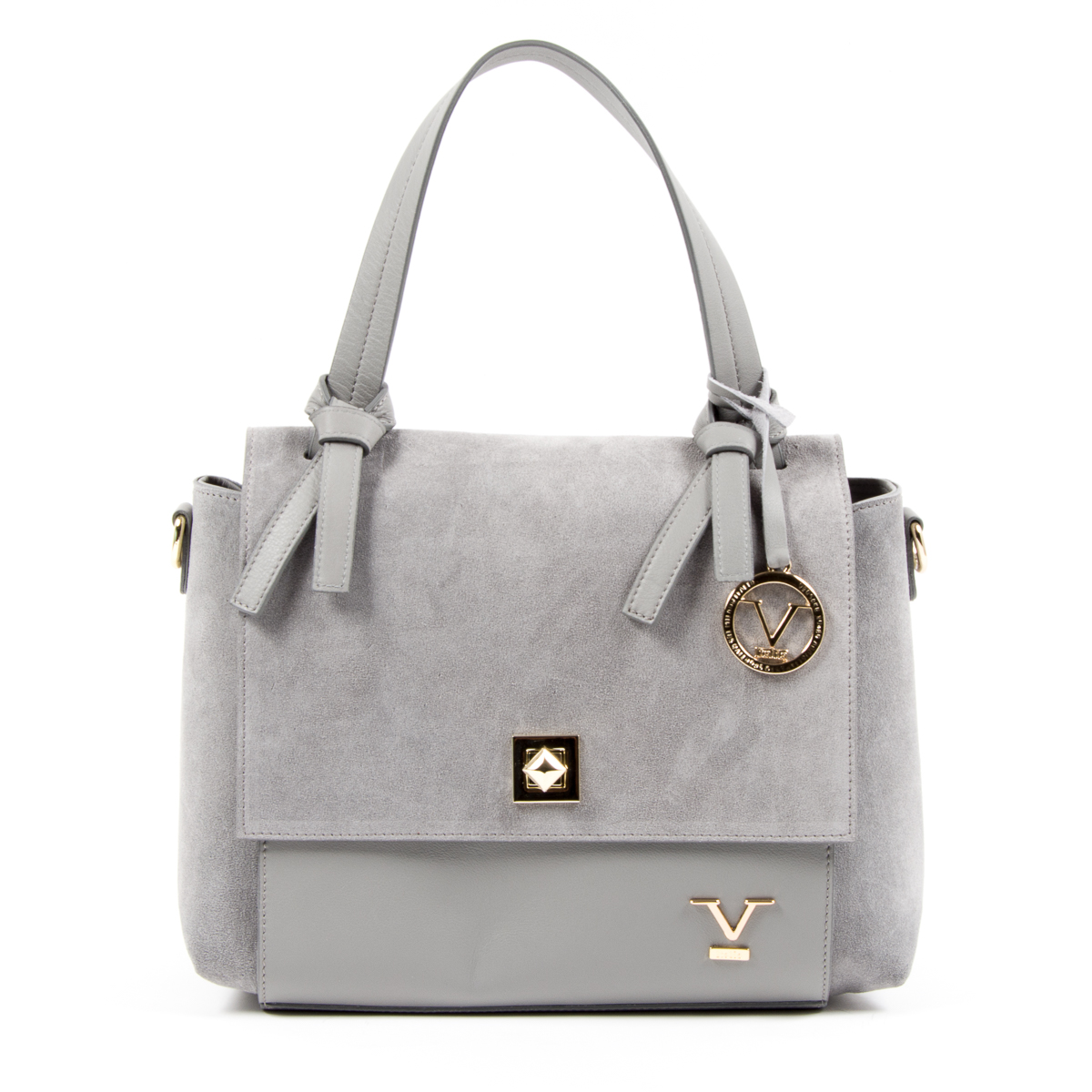 V 1969 Italia Borsa da donna grigia HOUSTON