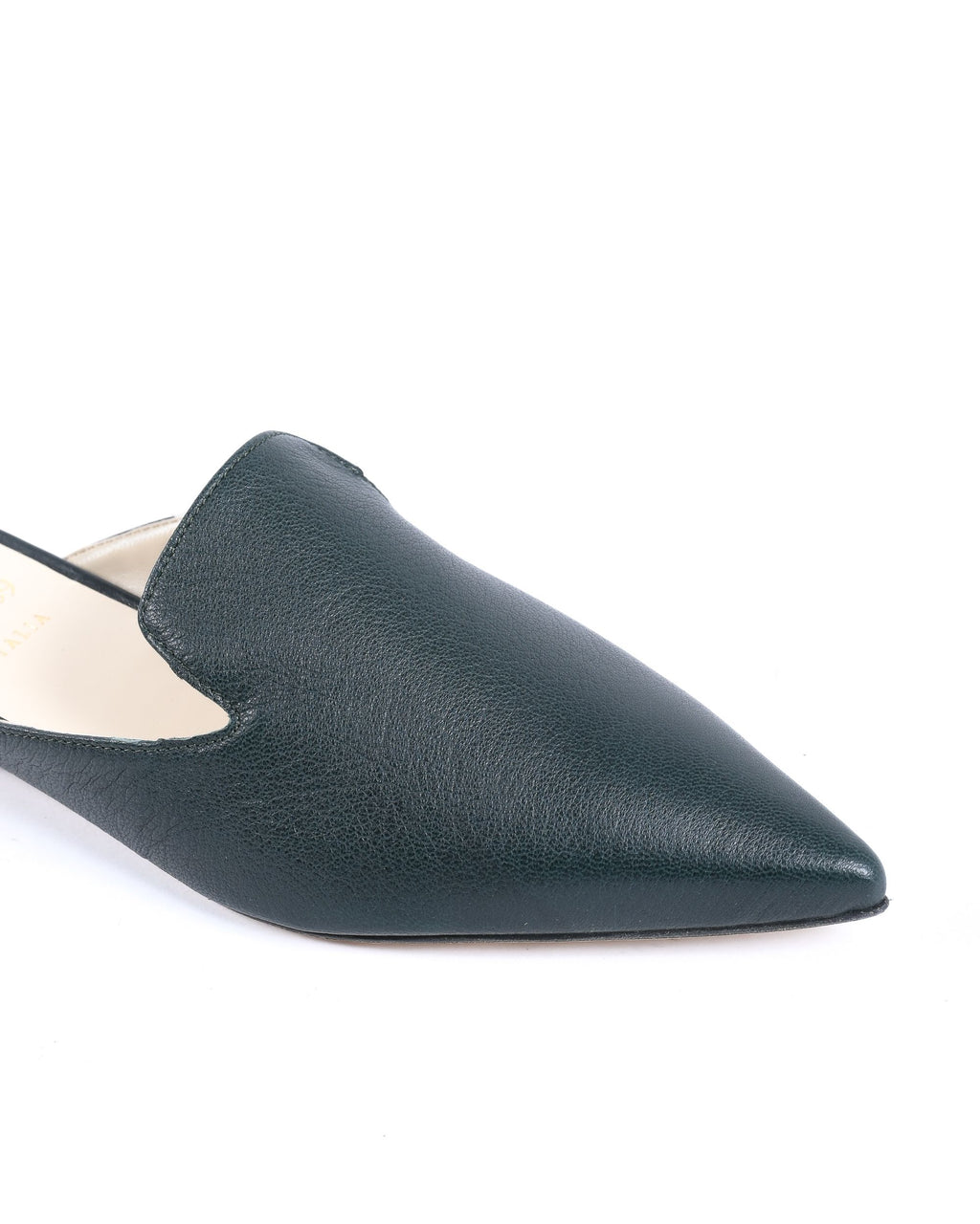 19V69 Italia Ciabatte da donna verde scuro SABOT MARBLE GREEN