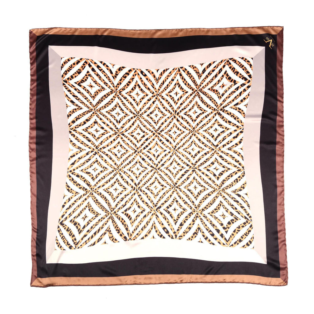 V 1969 Italia Foulard Donna Multicolore VIOLA