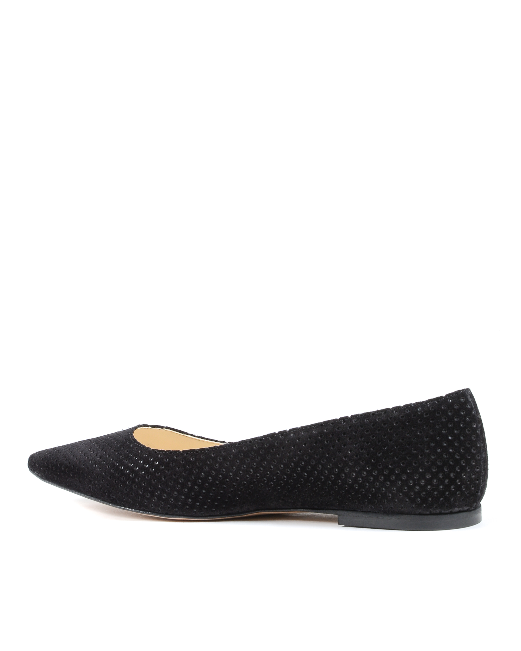 19V69 Italia Womens Ballerina Black 4747 TRAF CAM NERO
