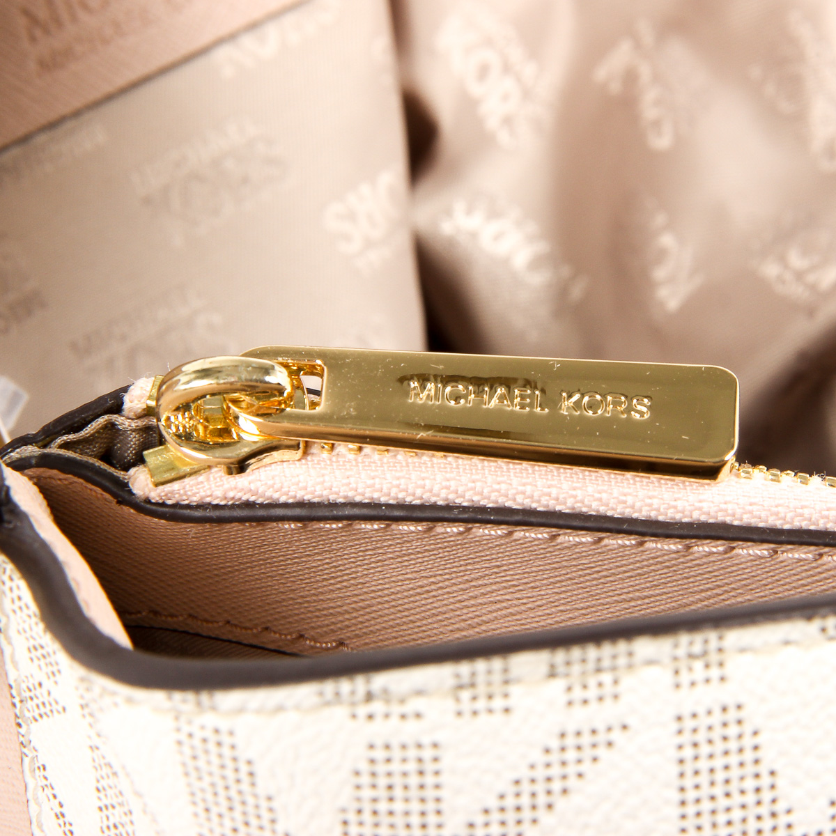 Borsa a mano da donna Michael Kors PORTIA 35F7GPAS3B VANIL BALLET