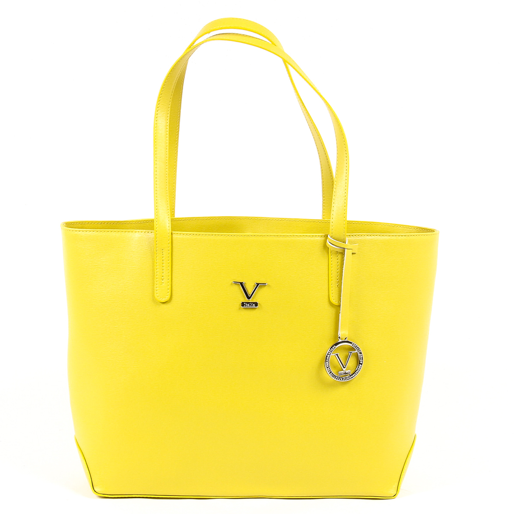 V 1969 Italia Borsa da donna gialla VIENNA