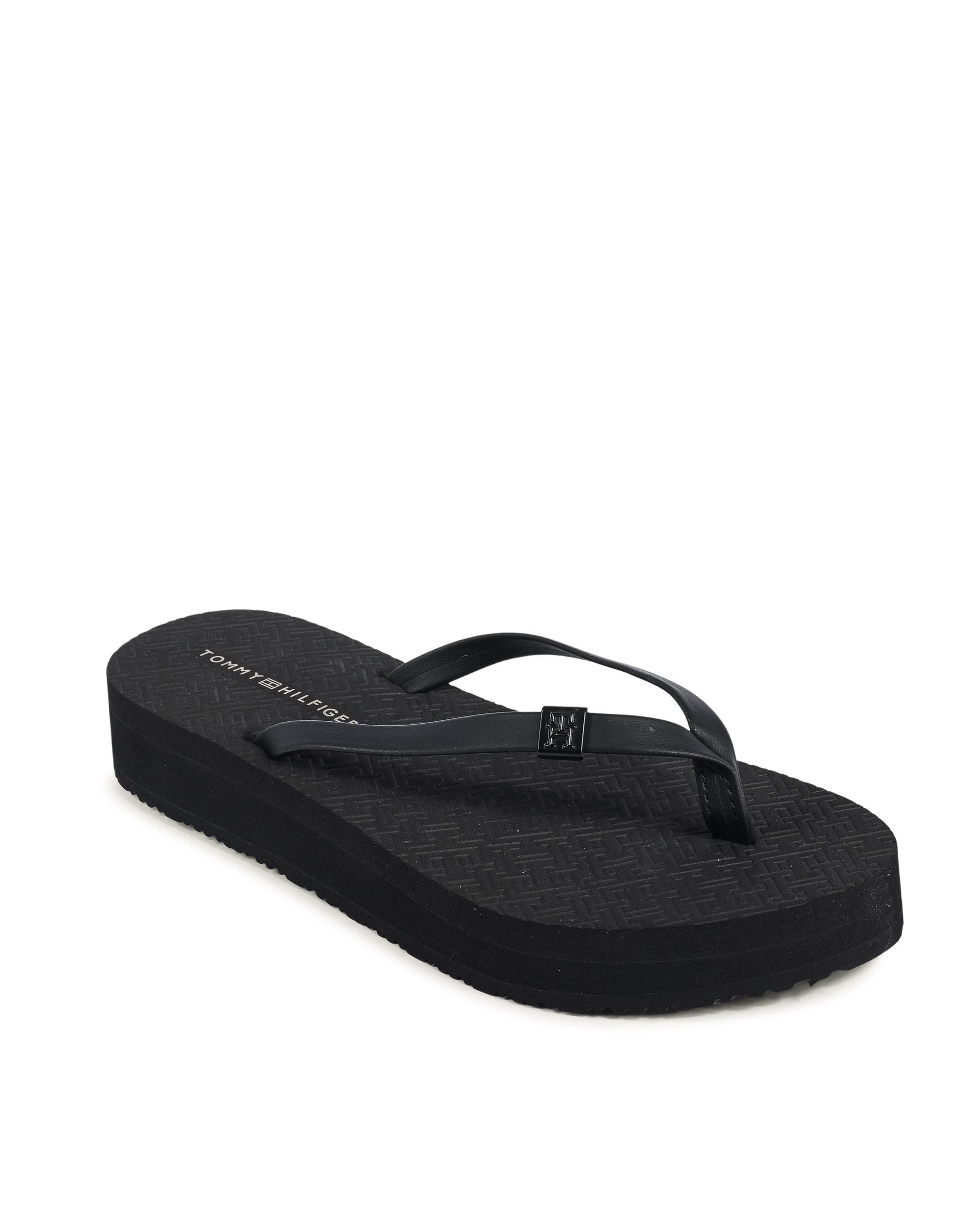 Tommy Hilfiger Infradito da donna Nero FW0FW07854BDS