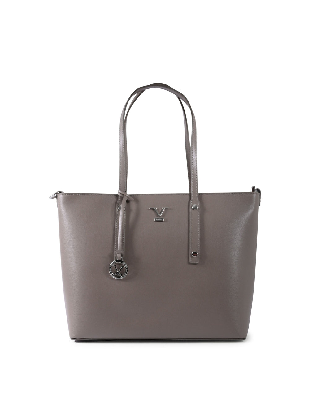 Borsa a mano da donna V Italia CB1070 SAFFIANO TAUPE