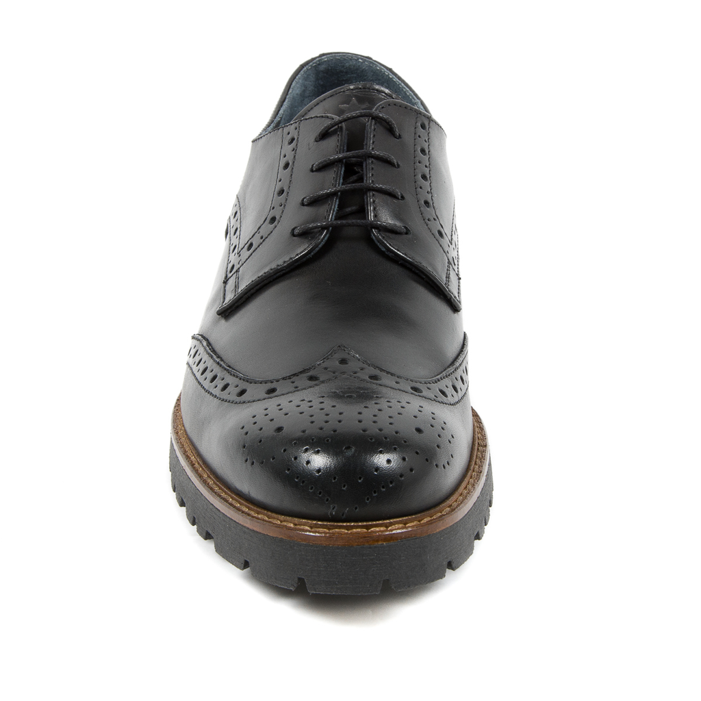 Andrew Charles Scarpa Brogue da Uomo Nera EDWIN
