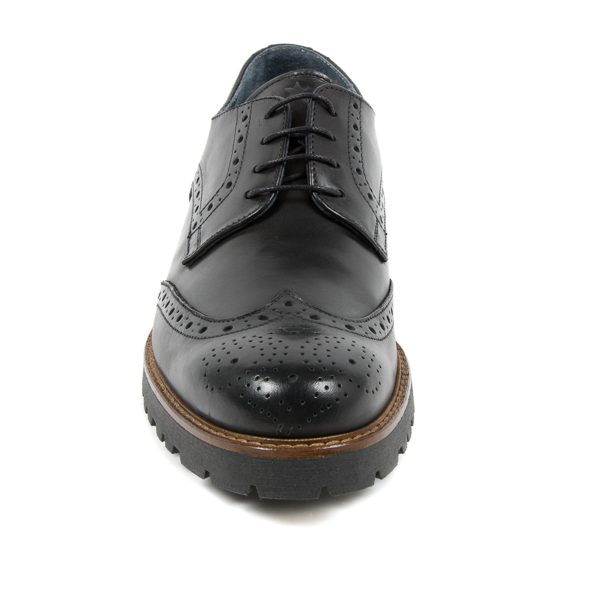 Andrew Charles Scarpa Brogue da Uomo Nera EDWIN
