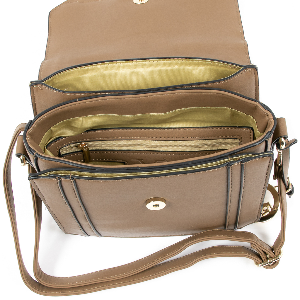 V 1969 Italia Borsa da donna marrone LINDA