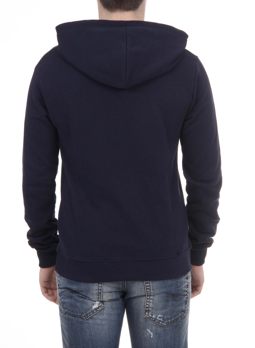 Felpa con cappuccio da uomo V 1969 Italia ART. 4467 BLU SCURO