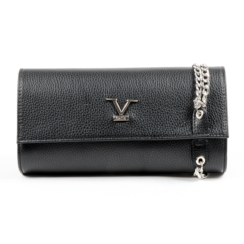 V 1969 Italia Borsa da donna nera ROMA