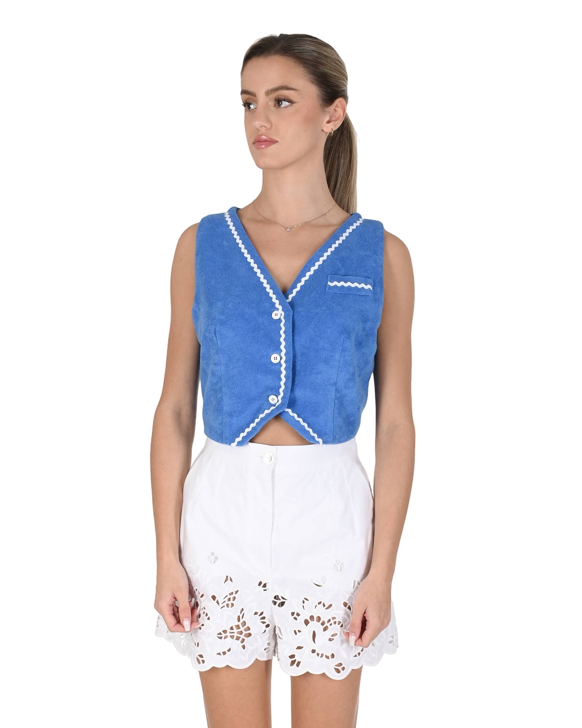 Gilet da donna Nevro ICARUS VEST BLU 501