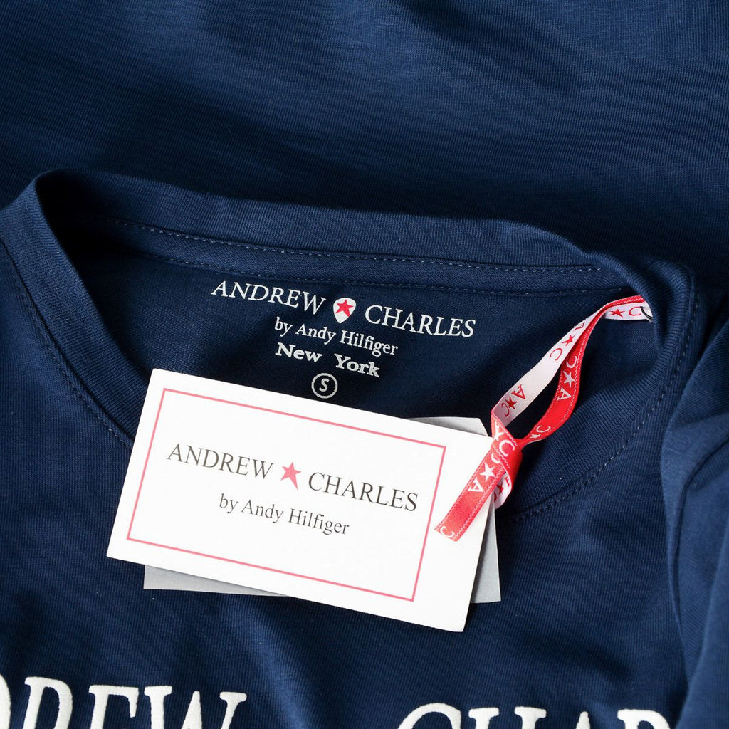 Andrew Charles By Andy Hilfiger T-shirt da donna TS501 03 1002 TARANA NAVY S14